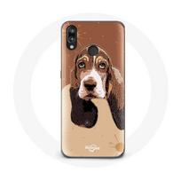 Dėklas Huawei P20 Lite Basetas šuo veidas
