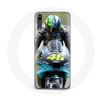 Coque pour Huawei p20 Valentino Rossi Pilote de course moto 46