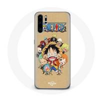 Coque pour Huawei P30 Pro One piece Manga Equipage du Chapeau de Paille