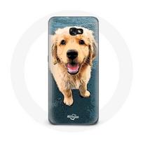 Coque pour Samsung Galaxy A5 2017 Golden retriever Chiot