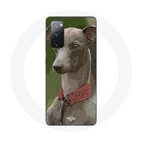 Coque pour Samsung Galaxy S20 FE Lévrier greyhound Gris pilka