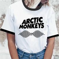 arctic monkeys marškinėliai vasariniai viršutiniai drabužiai Unisex juokingi japoniški grunge grafiniai marškinėliai viršus marškinėliai manga 3XL black