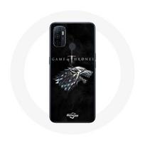 Coque pour Oppo A53 Game of Thrones Saison 8 Le Trône de Fer La maison Stark Logo L'hiver arrive