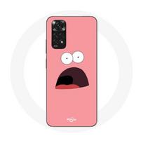 Coque pour Xiaomi Redmi Note 11 4G Patrick Étoile Bob l'éponge rose rožinė