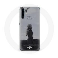 Coque pour Huawei P30 Pro Game of Thrones Saison 8 Daenerys Targaryen feu et sang Le Trône de Fer Lo