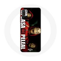 Coque pour Xiaomi Redmi Note 10 5G La casa de papel Masques de Dali