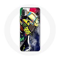 Coque pour Xiaomi Redmi Note 10 5G Valentino Rossi motoGP 46 Pilote de vitesse