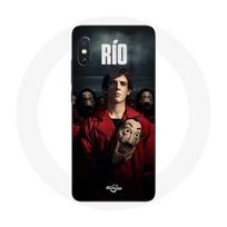 Coque pour Xiaomi Redmi Note 5 Pro La casa de papel Rio Masque