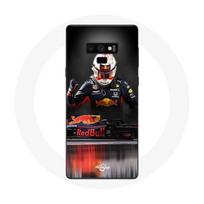 Coque pour Samsung Galaxy Note 9 Formule 1 Max Verstappen Pilote F1 Red Bull RB15