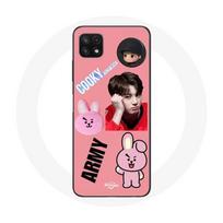 Coque pour Samsung Galaxy A22 5G BTS Bangtan Garçon BT21 Cooky Jungkook ARMY
