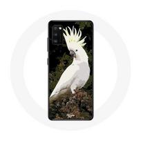 Coque pour Oppo A16 Cacatoes Perroquets Blanc sur l'arbre