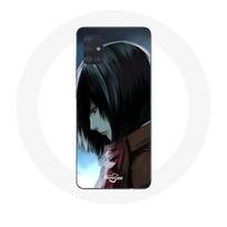 Coque pour Samsung Galaxy A71 Mikasa Ackerman Attaque des Titans Manga Anime