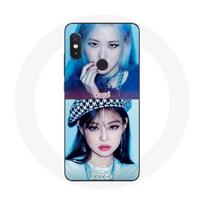 Coque pour Xiaomi Redmi Note 5 Pro Blackpink Groupe K-pop Filles Jennie et Rosé Lovesick girls poster the album