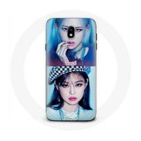 Coque pour Samsung Galaxy J3 2017 Blackpink Groupe K-pop Filles Jennie et Rosé Lovesick girls poster the album
