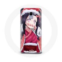 Coque pour Samsung Galaxy A8 2018 Anime Demon Slayer Kamado Nezuko Le jour de Noël 2023