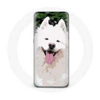 Coque pour Samsung Galaxy A5 2017 Samoyède Blanc Race de chiens