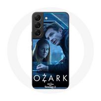 Coque pour Samsung Galaxy S21 FE Ozark Série Saison 4 Affiche wendy byrde et marty byrde