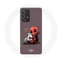 Coque pour Samsung Galaxy A33 5G DeadPool unicorn licorne