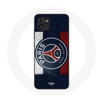 Coque pour Samsung Galaxy A03 Paris Saint Germain PSG Logo juoda