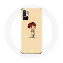 Coque pour Xiaomi Redmi Note 10T 5G BTS TinyTAN Animation Suga