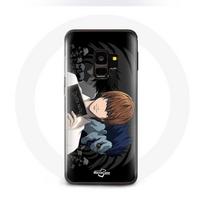 Coque pour Samsung Galaxy S9 Light Yagami Death Note Anime juoda
