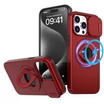 Stumdomo objektyvo fotoaparato laikiklio žiedo dėklas, skirtas Samsung Galaxy S23 Ultra S22 S21Plus A04 A14 A34 A54 A53 A73 iPhone 15 14 13 12 Pro Max smūgiams atsparus šarvų dangtelis For Samsung Galaxy A54 5G raudona