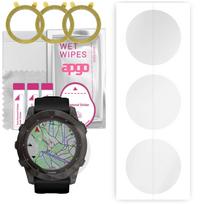 3x apgo hidrogelinė ekrano apsauga, skirta Garmin Fenix ​​7X 51mm, hidrogelio plėvelė, su pozicionavimo sluoksniu lengvas montavimas