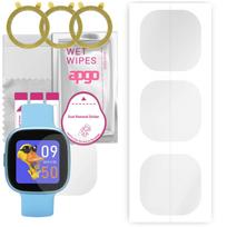 3x apgo Hydrogel Screen Protector for Garett Kids FIT, Hydrogel Film, with positioning layer easy installation