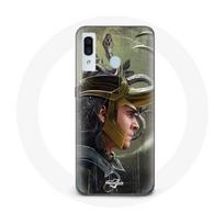 Coque pour Samsung Galaxy A20 Loki Thor Ragnarok avec Casque Fanart Saison 1 - Maniacase