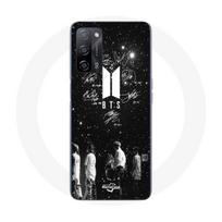 Dėklas, skirtas Oppo A55 5G BTS parašo nariams Rm Jin Jimin V Suga Jungkook J-hope – maniakozė