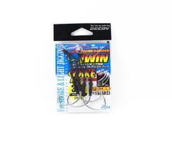 Decoy DJ-88 Twin Pike Assist Hooks Size 3/0 (6134) black
