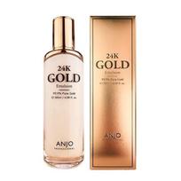 ANJO 24K Gold Emulsion, Anti-Aging, Moisturizing, Korean Cosmetics, Kbeauty, sample beige