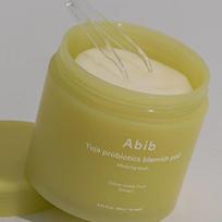ABIB Yuja Probiotics Blemish Pad_Vitalizing Touch, Moisturizing, KBeauty, Korėjos kosmetika, mėginys beige