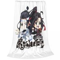 Mo Dao Zu Shi Blankets Flannel Autumn/Winter Wei Wuxian Breathable Lightweight Thin Throw Blanket for Home Car Bedspread 75x100cm 30x40in
