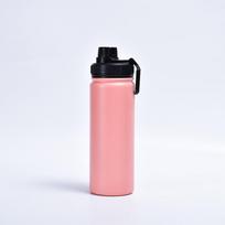 Gradual Spray Painting Sports Cup 304 Stainless Steel Super-capacity Space Pot Insulation Portable Cup 800ml black