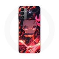 Coque - Maniacase - Samsung Galaxy A05s - Demon Slayer Nezuko - Souple - Noir