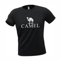 Camel 2024 Summer New Men's and Women's Printing Moisture Wicking Quick Drying Round Neck Short Sleeves L juoda