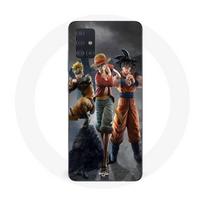 Maniacase case for Samsung Galaxy A51 4g Goku naruto Luffy one piece Dragon Ball z 3D Anime manga