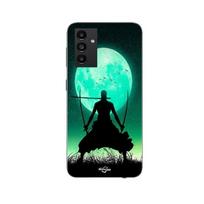Case - Maniacase - Samsung Galaxy A52 4G - Demon Slayer - Tanjiro Kamado - Soft juoda