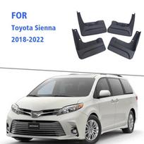 2018-FOR Toyota Sienna Mudguards Fender Mud Flap Guard Splash Mudflaps Car Accessories Auto Styline Front Rear 4pcs Mudguard tamsiai pilka spalva