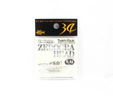 Thirty Four Jig Head Zerogra Head 0.4 grams 3 per pack (0338)