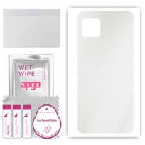 apgo Apsauginis lipdukas nugarėlei, suderinamas su Sharp Aquos Sense4 Lite, Plėvelė, Folija, Vinilas - Raštuotas Matinis Skaidrus