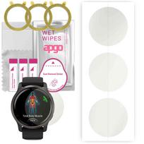 3x apgo Hydrogel Matte ekrano apsauga, skirta Garmin Venu 2 45MM, Hidrogelio plėvelė, Lankstus, Minkštas TPU su pozicionavimo sluoksniu, lengvas montavimas