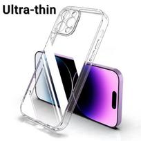 Clear Phone Case For iPhone 13 11 12 14 Pro Max Case Silicone Soft Cover on iPhone 12 Mini X XR XS MAX 7 8 14 Plus SE Back Cover For iPhone 14 ProMax gray