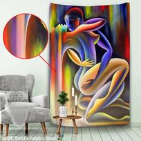 Indian Yoga Tapestry Nude Pictures Of Men And Women Wall Hanging Psychedelic Art Tapestries Wall Cloth Yoga Carpet Boho Decor 95x70CM