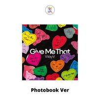Fotoknyga Ver WayV 5-asis mini albumas Give Me That Random Ver