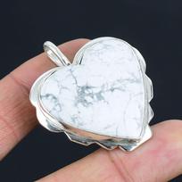 Granato brangakmenio pakabukas iš vientiso 925 prabos sidabro, papuošalas, dovana unisex white