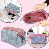 Kosmetikos „Clutch“ krepšys, „Beauty Case“ Kosmetikos krepšys, „Makiažo krepšys“ su keliais skyreliais, „Cosmetic Organizer“ grožio pieštukų dėklas rožinė