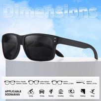 Polarized Sunglasses for Men Outdoor Fishing Sun Glasses white