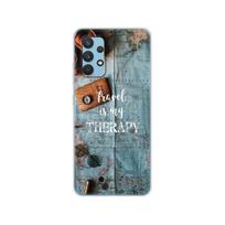 Skirtas Samsung Galaxy A32 A52 A72 dėklui silikoninis minkštas TPU galinis telefono dangtelis, skirtas Samsung A32 A52 A72 4G 5G 2021 apsauginis maišelis, buferis Samsung A32 4G gray